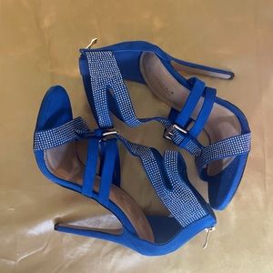 Electric Blue Heels
